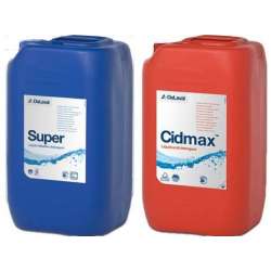 Zestaw płynów myjących SUPER + CIDMAX 2x25L - 50L