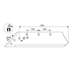 Lemiesz 46W M14 - PRAWY - Pottinger