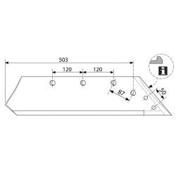 Lemiesz 46W M14 - LEWY - Pottinger