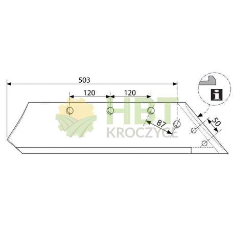 Lemiesz 46W M14 - LEWY - Pottinger