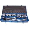 ZESTAW NASADEK 6 - KĄTNYCH 3/4" 21 SZT. 19 DO 50MM