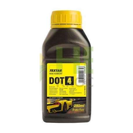 Płyn hamulcowy DOT 4 - 250 ml - TEXTAR