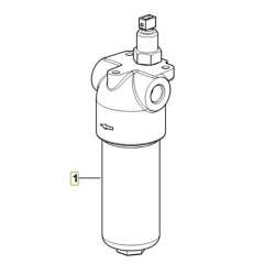 Filtr oleju hydraulicznego z obudową - SDF Parts