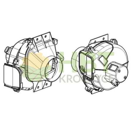 Wirnik klimatyzacji - kabiny - RZUTY - SDF Parts