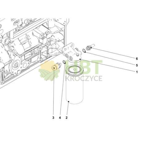 Korpus filtra paliwa - SDF Parts